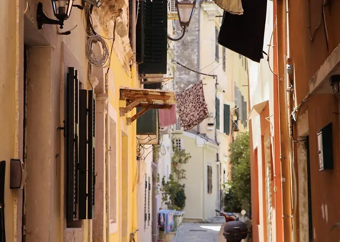 Venetian Vicolo By Corfuescapes *